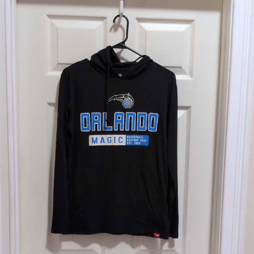 Sportiqe  NBA Orlando Magic Hoodie Size XS Women's Black Lightweight